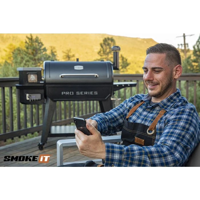 Panneau De Contrôle Wi-Fi Pit Boss Pour Barbecue Navigator 550 Et 1230 2 Panneau De Contrôle Wi-Fi Pit Boss Pour Barbecue Navigator 550 Et 1230 – Image 2