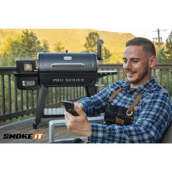 Panneau De Contrôle Wi-Fi Pit Boss Pour Barbecue Navigator 850 Et 1150 -Barbecue Étagères Magasin 80035 panneau controle wi fi pit boss navigator 850 1150 ambiance 1