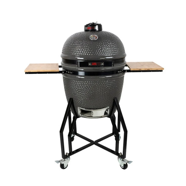 Kamado Grill Guru Classic Large Øint 46cm Sur Chariot 5 Kamado Grill Guru Classic Large Øint 46cm Sur Chariot – Image 5