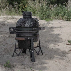 Kamado The Bastard Compact Classic Øint 33cm à Poser Ou Encastrer -Barbecue Étagères Magasin barbecue ceramique the bastard compact sans deflecteur 7