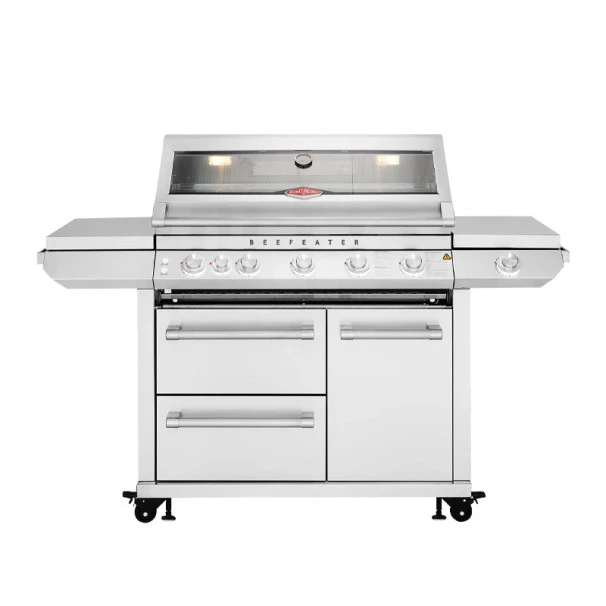Barbecue Gaz Beefeater 7000 Premium Inox 5 Brûleurs 1 Barbecue Gaz Beefeater 7000 Premium Inox 5 Brûleurs