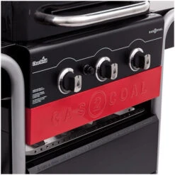 Barbecue Gaz Et Charbon Hybride Char-Broil Gas2Coal 330 2.0 3 Brûleurs + 1 Latéral -Barbecue Étagères Magasin barbecue gaz charbon char broil gastocoal 330 20 4