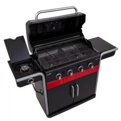 Barbecue Gaz Et Charbon Hybride Char-Broil Gas2coal 440 4 Brûleurs + 1 Latéral -Barbecue Étagères Magasin barbecue gaz et charbon char broil gastocoal 440 4