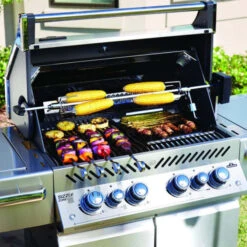 Napoleon Barbecue Gaz Napoléon Prestige Pro 500 SIBPSS 4 Brûleurs + 1 Latéral + 1 Arrière -Barbecue Étagères Magasin barbecue gaz napoleon pro 500 infrarouge inox 5