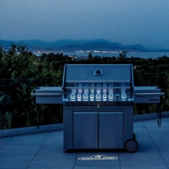 Napoleon Barbecue Gaz Napoléon Prestige Pro 665 SIBPSS 5 Brûleurs + 1 Latéral + 1 Arrière -Barbecue Étagères Magasin barbecue gaz napoleon pro 665 infrarouge inox 2