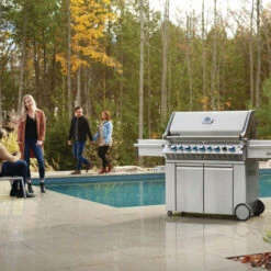 Napoleon Barbecue Gaz Napoléon Prestige Pro 665 SIBPSS 5 Brûleurs + 1 Latéral + 1 Arrière -Barbecue Étagères Magasin barbecue gaz napoleon pro 665 infrarouge inox 4