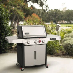 Barbecue Gaz Weber Genesis SX-325S 3 Brûleurs -Barbecue Étagères Magasin barbecue gaz weber genesis sx 325s inox 3 bruleurs 14