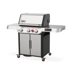 Barbecue Gaz Weber Genesis SX-325S 3 Brûleurs -Barbecue Étagères Magasin barbecue gaz weber genesis sx 325s inox 3 bruleurs 2