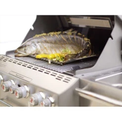 Barbecue Gaz Weber Summit S-670 GBS 6 Brûleurs + 1 Latéral + 1 Arrière -Barbecue Étagères Magasin barbecue gaz weber summit s 670 gbs inox 5