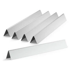 Barres Flavorizer Pour Weber Spirit (Boutons Coté) Et Genesis En Inox (Lot De 5)