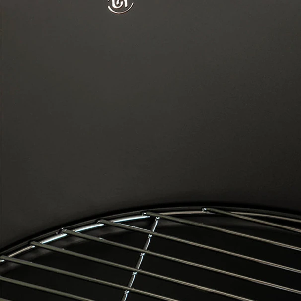 Barbecue Braséro Charbon Crambe Noir 2 Barbecue Braséro Charbon Crambe Noir – Image 2