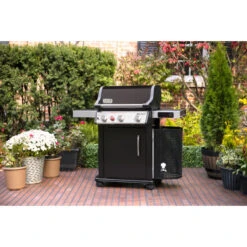 Barbecue Gaz Weber Spirit EPX-325S 3 Brûleurs + 1 Brûleur Saisie 12 Barbecue Gaz Weber Spirit EPX-325S 3 Brûleurs + 1 Brûleur Saisie -Barbecue Étagères Magasin bbq gaz weber spirit epx 325s gbs black 3