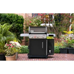 Barbecue Gaz Weber Spirit E-215 2 Brûleurs -Barbecue Étagères Magasin bbq gaz weber spirit premium e 215 gbs black 10