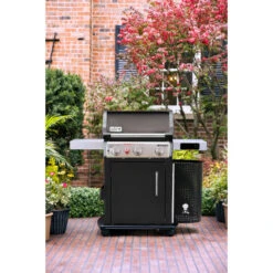 Barbecue Gaz Weber Spirit E-215 2 Brûleurs -Barbecue Étagères Magasin bbq gaz weber spirit premium e 215 gbs black 13