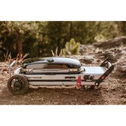 Barbecue Gaz Weber Traveler 1 Brûleur -Barbecue Étagères Magasin bbq gaz weber traveler lp black 4