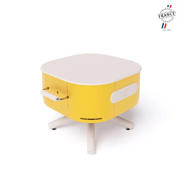 Braséro Aluvy Sam Originale (pied Blanc) Grilles Et Couvercle - 12 Couleurs 11 Braséro Aluvy Sam Originale (pied Blanc) Grilles Et Couvercle - 12 Couleurs – Image 11