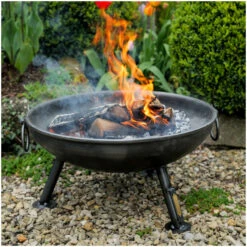 Braséro De Jardin Céleste Ø83 X H40 Cm -Barbecue Étagères Magasin brasero celeste 83 2