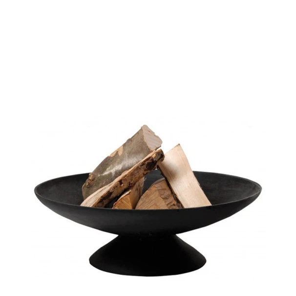 ESSCHERT DESIGN Braséro De Jardin Ø80 X H26 Cm Fonte + 1/2 Grille Bbq 2 ESSCHERT DESIGN Braséro De Jardin Ø80 X H26 Cm Fonte + 1/2 Grille Bbq – Image 2