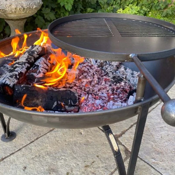 Braséro De Terrasse Plain Jane Timothy Ross Ø80 Avec Grille 2 Braséro De Terrasse Plain Jane Timothy Ross Ø80 Avec Grille – Image 2