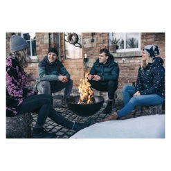 Braséro De Terrasse Sur Pieds Bas Höfats Bowl Ø57 X H35.5 Cm -Barbecue Étagères Magasin brasero hofats bowl sur pied bas 3