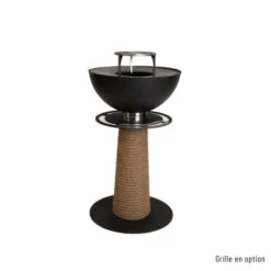 Braséro Plancha Masuria Juno 600 Black -Barbecue Étagères Magasin brasero plancha masuria juno 600 black 4