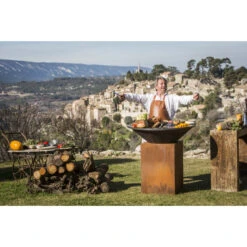 Braséro Plancha OFYR Classic 100 Acier Corten 24 Braséro Plancha OFYR Classic 100 Acier Corten -Barbecue Étagères Magasin brasero plancha ofyr classic 100 100 3