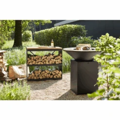 Braséro Plancha OFYR Classic 100 Black -Barbecue Étagères Magasin brasero plancha ofyr classic noir 100 100 2