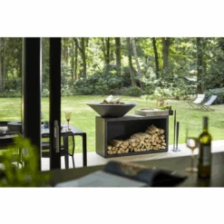 Braséro Plancha OFYR Island 85 Black Billot Céramique 8 Braséro Plancha OFYR Island 85 Black Billot Céramique -Barbecue Étagères Magasin brasero plancha ofyr island black 85 ceramique anthracite 2