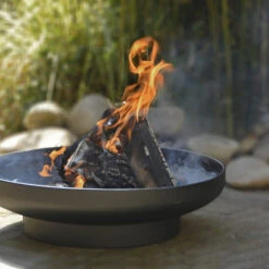 ESSCHERT DESIGN Brasero Rond Esschert En Tole Acier Ø58.5 X H15.7 Cm -Barbecue Étagères Magasin brasero rond esschert en tole acier 2
