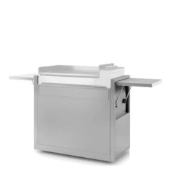 Chariot Sur Mesure Plancha Forge Adour Premium 75 Inox -Barbecue Étagères Magasin chariot ferme inox pour plancha premium 75 forge adour 2