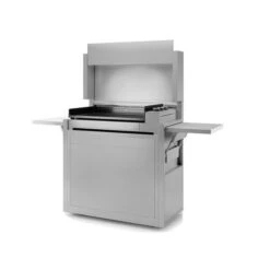 Chariot Sur Mesure Plancha Forge Adour Premium 75 Inox -Barbecue Étagères Magasin chariot ferme inox pour plancha premium 75 forge adour 3