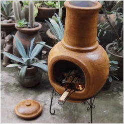 Cheminée Mexicaine Extérieure 46 X 106 Cm -Barbecue Étagères Magasin cheminee mexicaine 33 x 106 cm 3