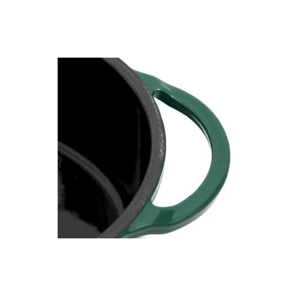 Cocotte En Fonte Ovale Pour Big Green Egg XXL/XL/L 5.2L 3 Cocotte En Fonte Ovale Pour Big Green Egg XXL/XL/L 5.2L – Image 3