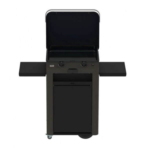 Ensemble Plancha Gaz Eno Fusion 60 Acier Sur Chariot + Capot 2 Ensemble Plancha Gaz Eno Fusion 60 Acier Sur Chariot + Capot – Image 2