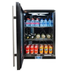 Napoleon Réfrigérateur 135L Pour Cuisine Extérieure Napoléon - Ouverture à Gauche -Barbecue Étagères Magasin frigo napoleon ouverture gauche ouvert plein