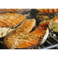 Barbecue à Charbon Le Marquier Exclusive Mendy + Chariot - Inox -Barbecue Étagères Magasin gout fume 1