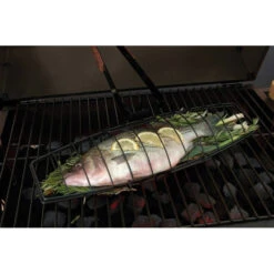 Grille à Poisson Barbecue Charcoal Companion 21x51 Cm -Barbecue Étagères Magasin grille a poisson 21x51 cm 2