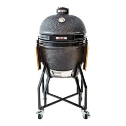 Kamado Grill Guru Original Medium Øint 40cm Sur Chariot -Barbecue Étagères Magasin kamado grill guru original medium 3