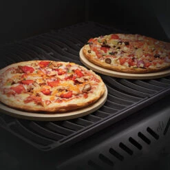 Lot De 2 Pierres à Pizza Ø 24,5 Cm Napoleon Pour Tous Barbecues -Barbecue Étagères Magasin lot 2 pierres pizza 24 5 cm barbecu napoleon 2