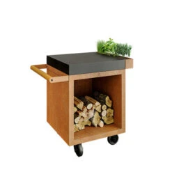 Plan De Travail Céramique Pour Table OFYR Pro 65 -Barbecue Étagères Magasin plan de travail pro 65 ofyr ceramique anthracite 2
