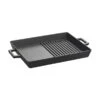 Plaque Barbecue Fargau Duo Rectangle 26 X 32 Cm Fonte