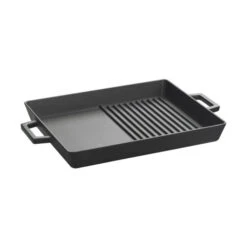 Plaque Barbecue Fargau Duo Rectangle 26 X 32 Cm Fonte
