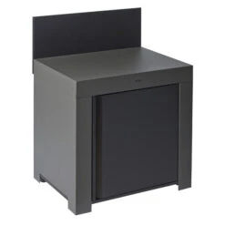 Modulo Plan De Travail - Gris Acier - Cuisine D'extérieur ENO -Barbecue Étagères Magasin pmod7001 modulo standard acier cuisine exterieur eno 1