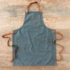 Tablier Barbecue Toile Coton Vintage Alaskan Maker 325 - Denim Foncé