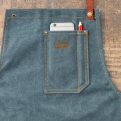 Tablier Barbecue Toile Coton Vintage Alaskan Maker 325 - Denim Foncé -Barbecue Étagères Magasin tablier alaskan maker 325 denim fonce 4