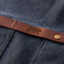 Tablier Barbecue Toile Waxée Alaskan Maker 547 - Bleu Marine -Barbecue Étagères Magasin tablier alaskan maker 547 bleu marine 7